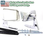 FIT FOR 1964 1965-1966 THUNDERBIRD NEW CHROME EXTERIOR DOOR MIRROR PAIR 2 PIECES