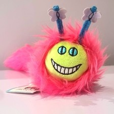 Jellycat Pink Fluffpillar Soft Toy Bug With Tags Vintage 