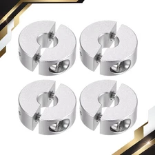 4pack Double Split Shaft Collar 6mm Bore Clamp-On Collars 20mm OD 8mm Width