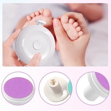 12pcs Replacement Sanding Heads For Baby Nail Grinder 6 Varied Grits