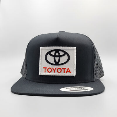 Toyota Hat, Vintage Trucker Hat Toyota Motorsports Racing Patch