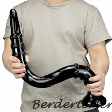 24" Super Long Dildo Anal Beads Butt Plug Suction Cup Penis Toys Women Men Sex