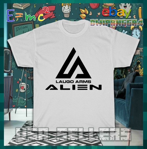 Nueva Camiseta Laugo Arms Logo Alien Para Hombre Camiseta American Davis34 Camiseta - Imagen 13 de 27