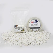 Large White Winter Ice Modelling Rocks 3-8mm | Wargame Scenery & Basing Material