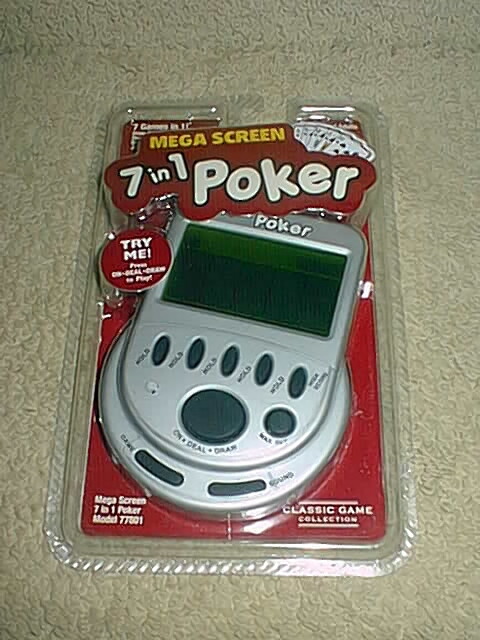 video poker handheld game
