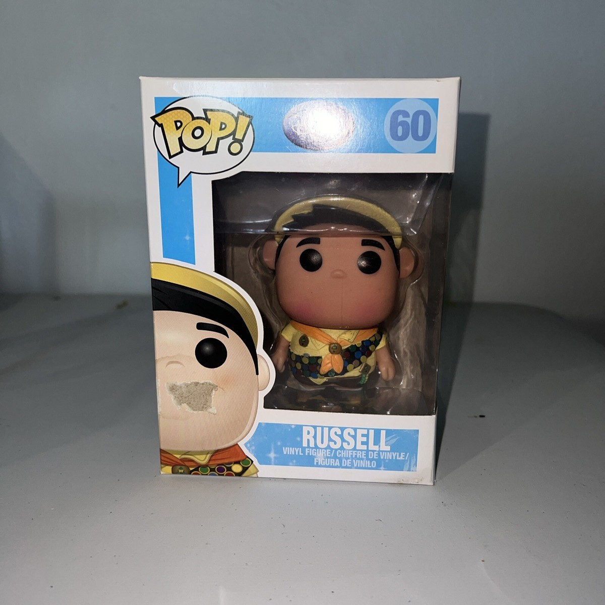 FUNKO POP ディズニー　ピクサー　ラッセル　レア　60番 Funko Pop! Disney Pixar Up Russell Pop #60 Rare Vaulted