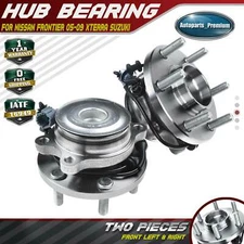 2x Front Wheel Hub Bearing Assy for Nissan Pathfinder Frontier Xterra Equator