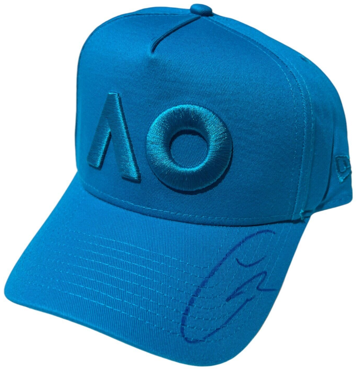 CARLOS ALCARAZ SIGNED AUSTRALIAN OPEN TENNIS HAT CAP AO OLYMPICS