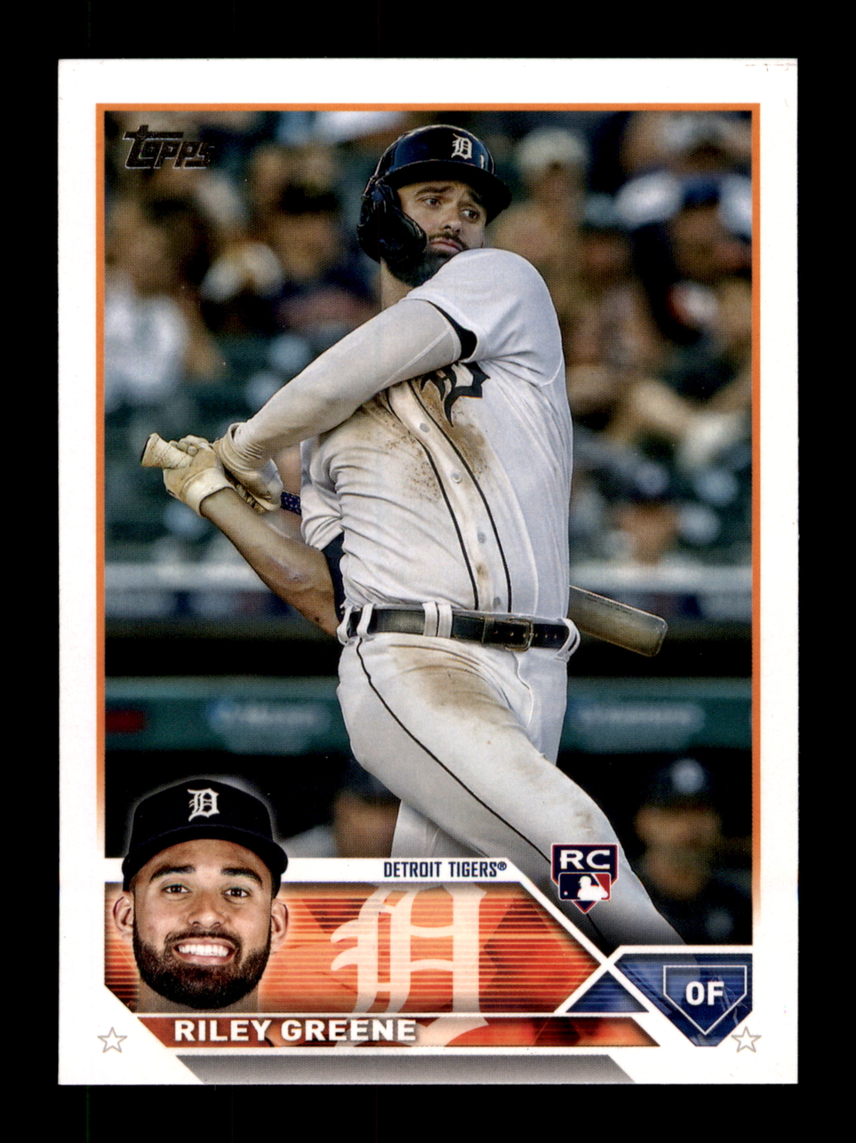 2023 Topps #31 Riley Greene RC Detroit Tigers