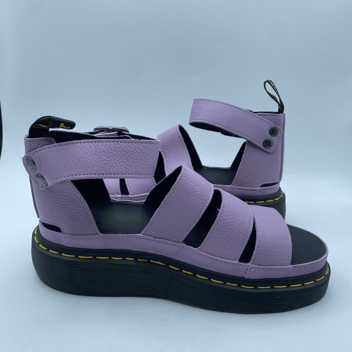 Doc Martens Clarissa II Quad Strap Sandals Lilac Pisa Doc Martens Clarissa II Quad Strap Sandals Lilac Pisa