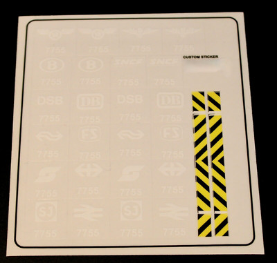 Custom Aufkleber für 7755 Replacement Sticker Sheet 