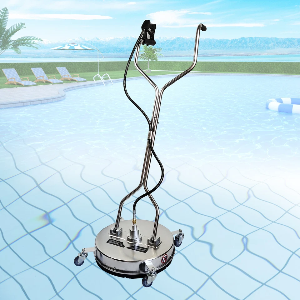 4000PSI Flächen- Bodenreiniger 50.8cm Terrassenreiniger Hochdruckreiniger DHL - Bild 4 von 4