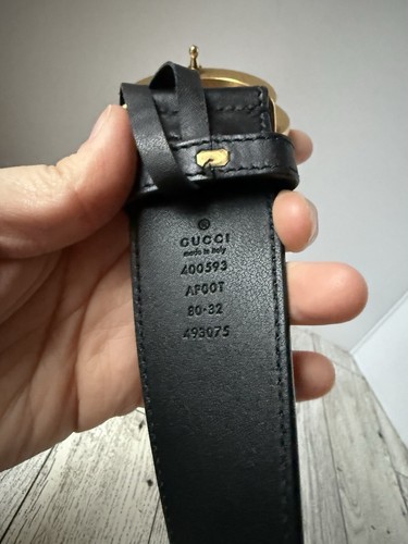 Autentico Gucci GG MARMONT 400593 APOOT 80/32 493075 Nero - Foto 14 di 20