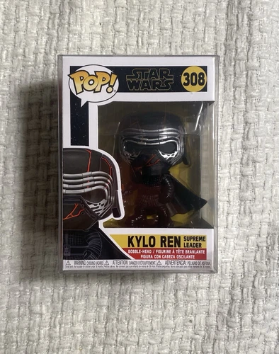 Funko Pop! Star Wars 308 Kylo Ren Supreme Leader Glow in the Dark Free Protector