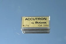 New Old Stock BLUOVA ACCUTRON #716 Cal. 2300 Tuning Fork Assembly IN BOX