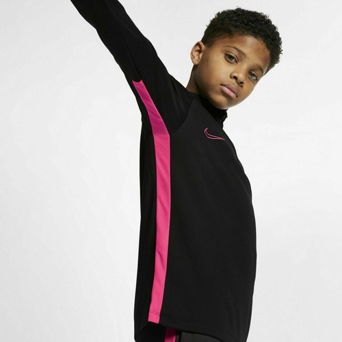 Nike Boys' Academy Drill Training Top Pullover Sz Small Black AO0738-016 NWT - Picture 4 of 7