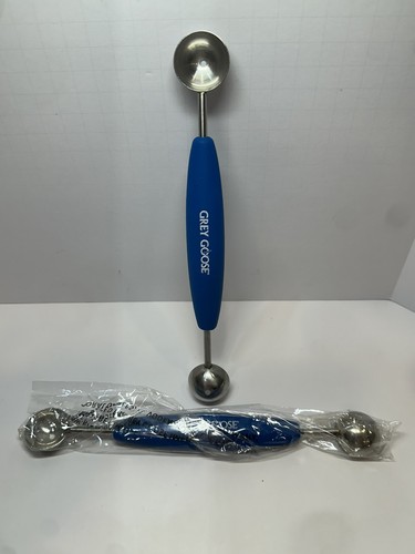 Grey Goose Vodka Branded Promotional Melon Baller- Blue 9”- Bar Bartender RARE - Picture 2 of 7