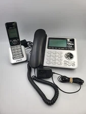 Vtech Cordless Corded Digital Answering System Caller ID Call Waiting CS6649