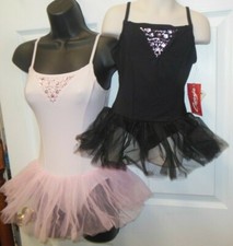 CAPEZIO Camisole Tutu ballet dress pink black child sizes only foiled bodice