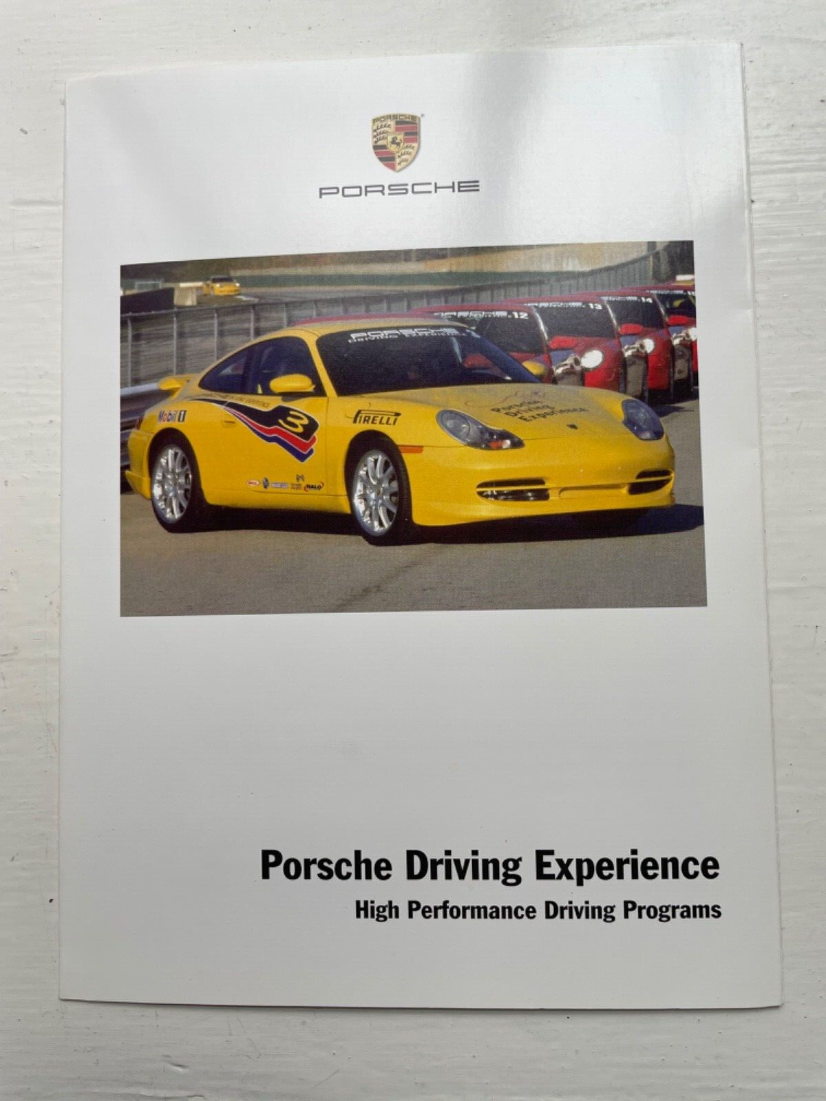 2001 Porsche Driving Experience Advertising Brochure RARE Atlanta ...