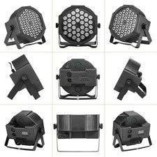 36 LED Stage Lights RGB LED Par Light Remote  DMX Sound Activation Capable