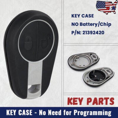 Replacement for Volvo Truck 630 670 780 880 Remote Key Case Shell Fob 2 Buttons