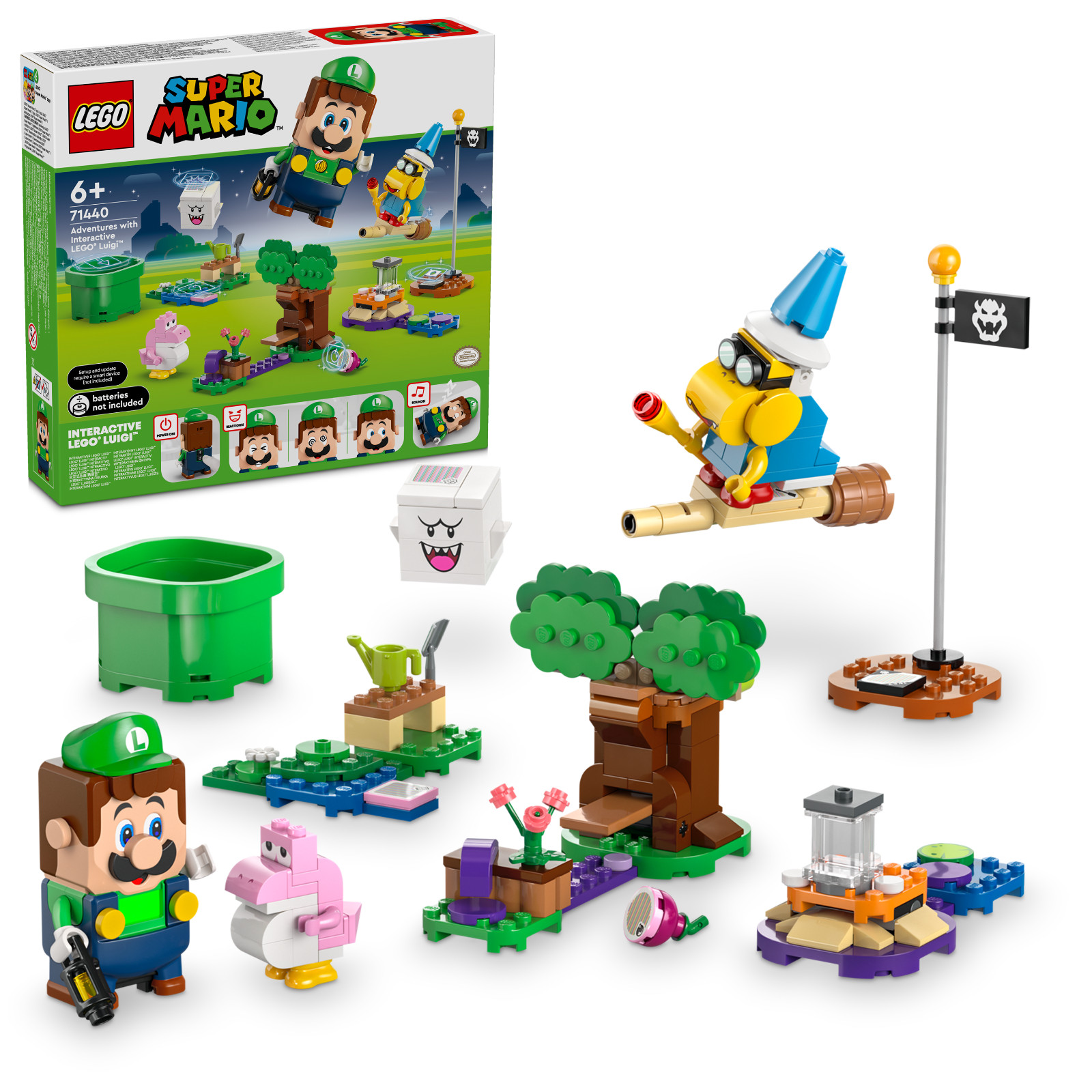 Представляем вашему вниманию интерактивный конструктор LEGO Luigi 71440 Super Mario N08/24 
