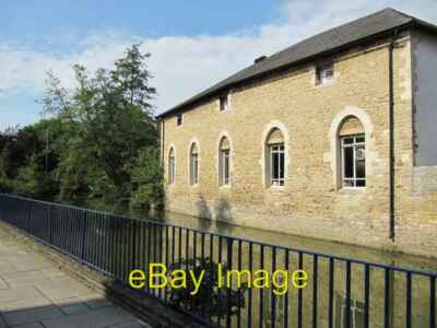 Photo 6x4 Building across the stream Oxford An old building which has bee c2009