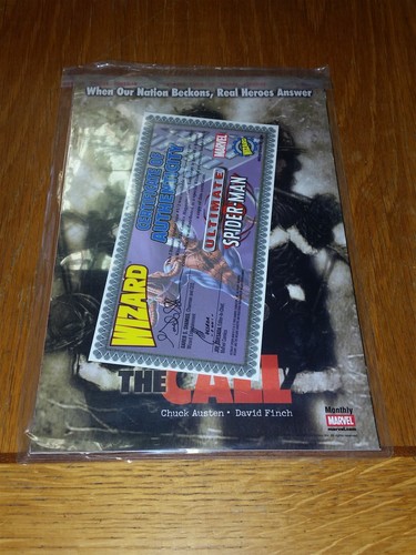 SPIDER-MAN ULTIMATE #1/2 2002 WIZARD COMICS MAGAZINE #126 COA MARVEL < - Bild 2 von 2