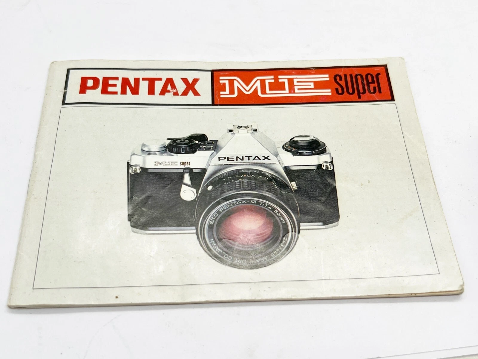 VINTAGE PENTAX ME SUPER INSTRUCTION MANUAL BOOKLET ORGINAL