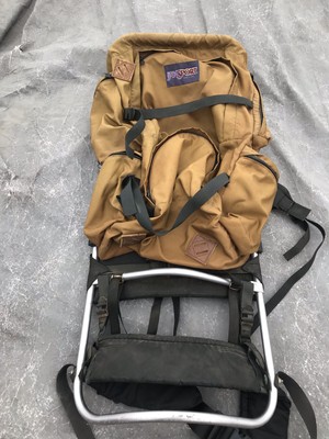 used external frame backpack
