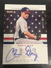 CHRIS DIAZ 2013 Panini USA Baseball Stars & Stripes AUTO #'d/399