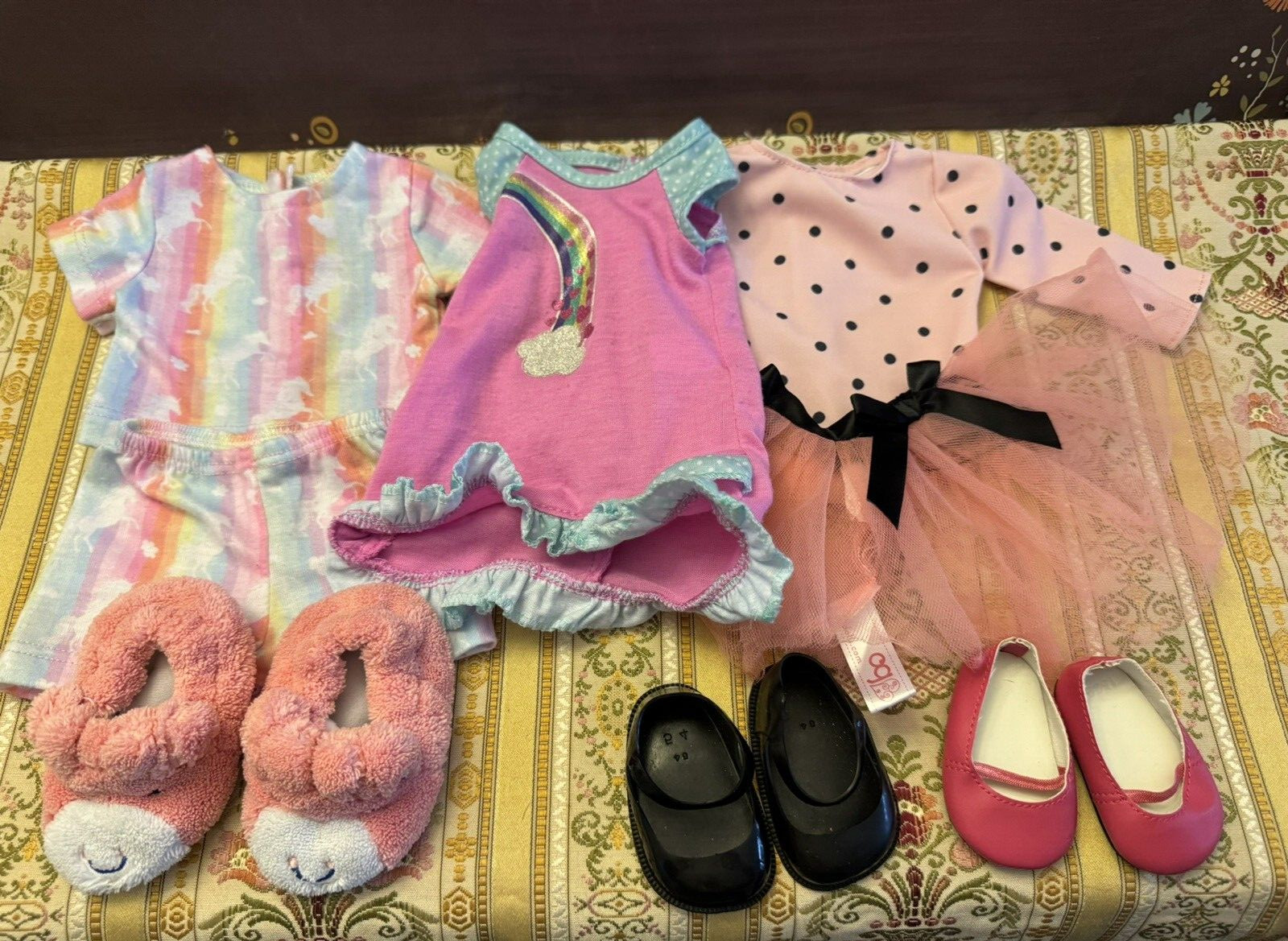 Our Generation Ballet Dance Outfit 18" Dolls Pajamas Shoes S