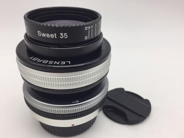 Used Lensbaby Tilt Lens Composer Pro II With Sweet 35 Ror Fujifilm