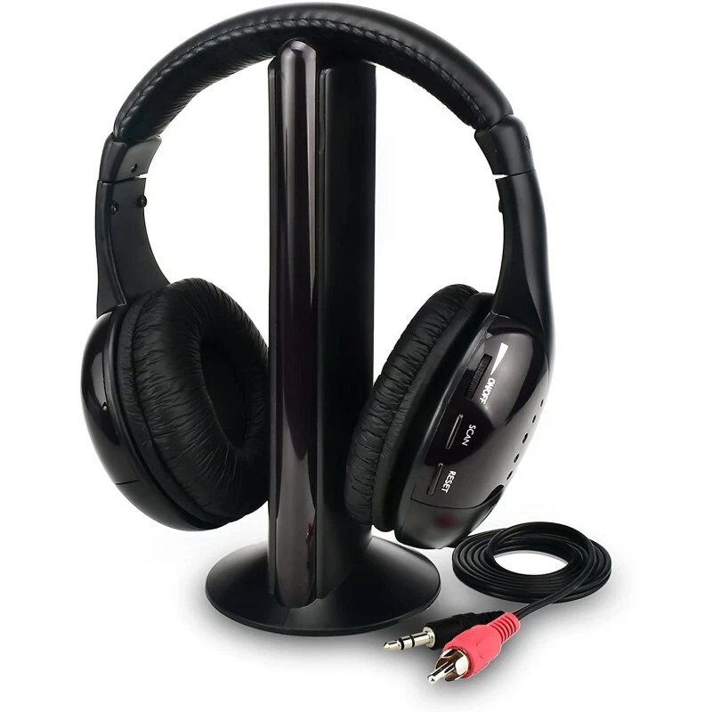 2023 Wireless Headphones 5 In 1 Home Headset For TV Watching Ears Microphone