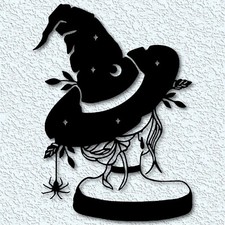 Witchy Witch Wall Art Halloween With Wall Decor Art