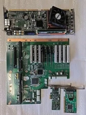 Advantech Industrial Baseboard PCE-5B12-07 A1 & PCE-5126QG2 Motherboard 8GB 3Ghz