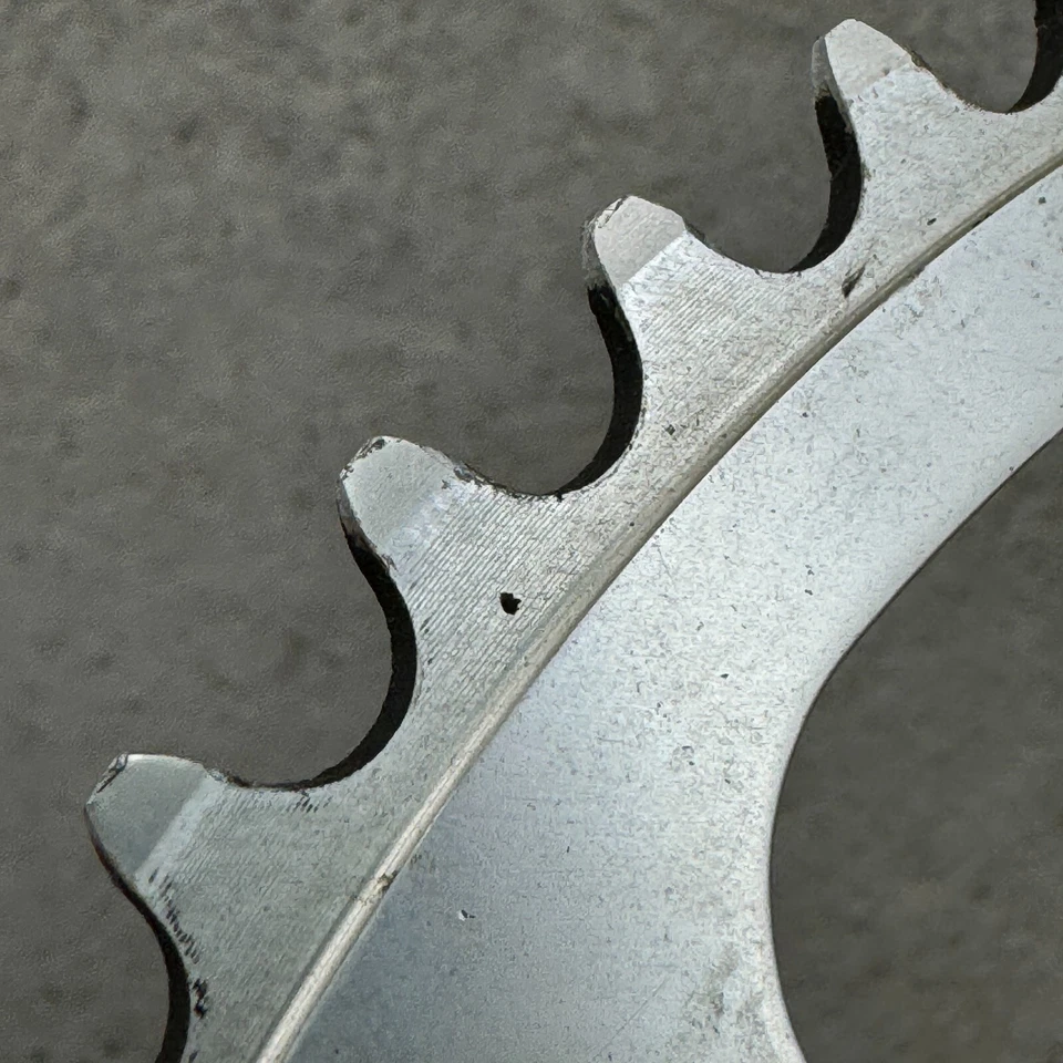 Vintage Campagnolo 54t  Chainring Patent 54 Tooth 144 BCD Alloy  Campy Italy - Image 3 of 4