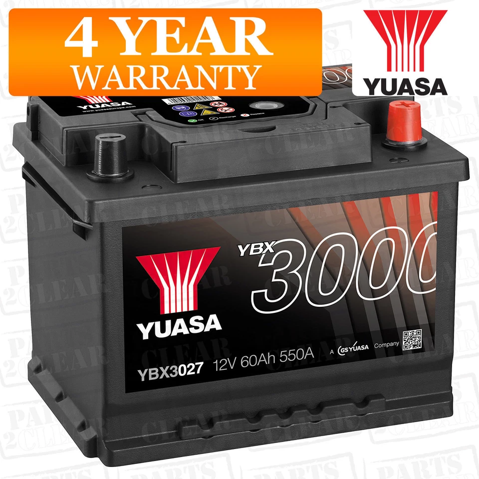YUASA Starter Battery YBX3027