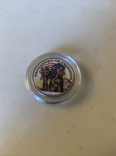 Pièce de monnaie colorisée 2001 New York State Quarter Defenders of Freedom