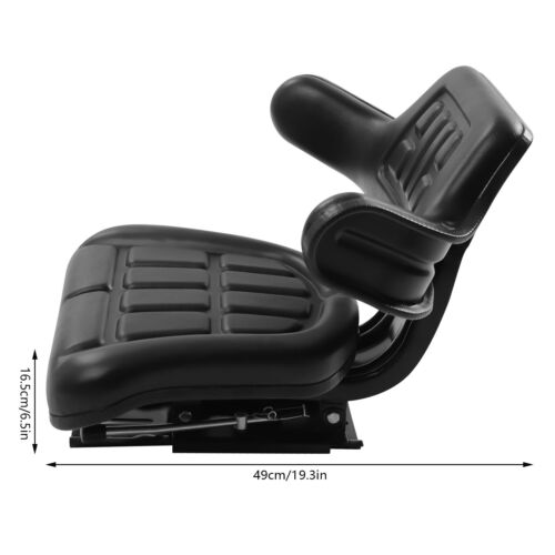 Tractor Suspension Seat Dumper Forklift Mower Digger Seat Universal Adjustable - Picture 7 of 16