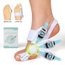 Big Toe Bunion Corrector Splint Straightener Foot Pain Relief Hallux Valgus