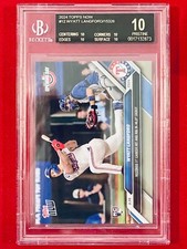 Wyatt Langford 2024 Topps Now #12 Debut 1st True RC BGS 10 PRISTINE BLACK LABEL