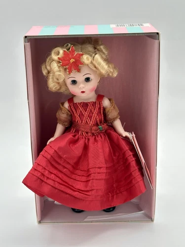 Madame Alexander Doll "Wendy Wishes You a Merry Christmas" 8"- 66220