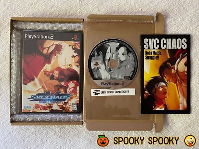 SVC Chaos SNK vs Capcom PS2 SLPS-25316 - NTSC-J Japan sehr guter Zustand CIB - Tracked
