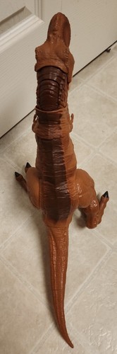 JURASSIC WORLD Modellino giocattolo dinosauro giocattolo Extreme Chompin' T Rex Tyrannosaurus - Foto 2 di 12
