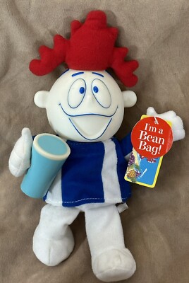 NWT Hawaiian Punch Punchy Bean Bag Plush Doll New With Tags Vintage Rare