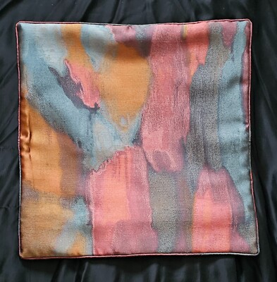 Decorative Pillow Covers 20X20 Set of 5 in Earthy tones - Custom made Pure Silk