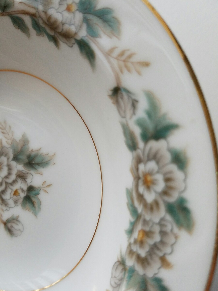 Noritake LAURETTE #5047 Japan Rim Fruit/Dessert/Sauce Bowl 5 5/8