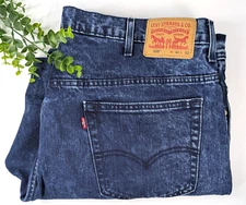 40x32🚨Levi's Men's Jeans 569 Relaxed Loose Straight Dark Denim Pants Red Tab